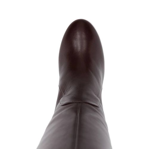 Stuart Weitzman Cuissardes À Talon Épais 90 Mm - Rouge