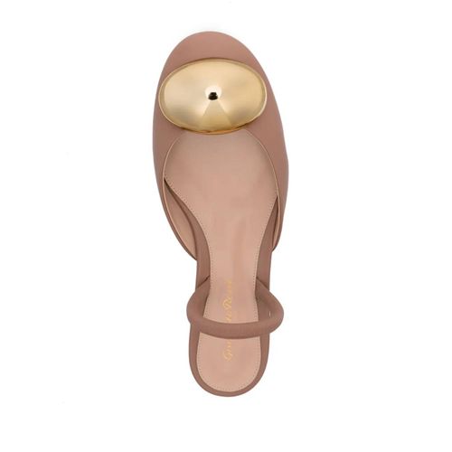 Gianvito Rossi Escarpins Sphera À Bride Arrière - Rose - 36 1/2