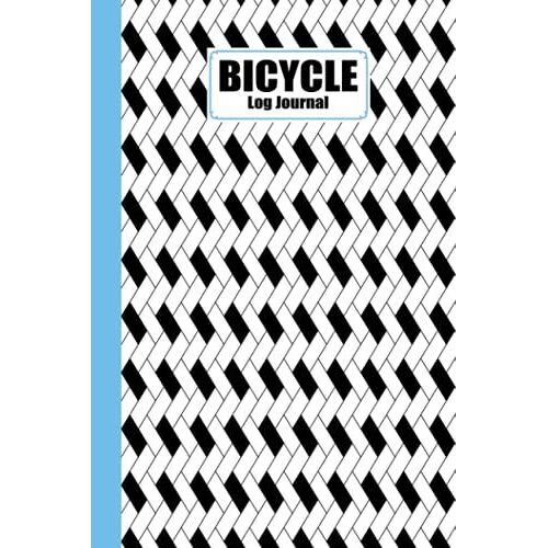 Bicycle Log Journal: Premium Rectangles Cover Bicycle Log Journal, Training Notebook For Cyclists & Cycling Enthusiasts, 120 Pages, Size 6" X 9" | By Gunnar Witte