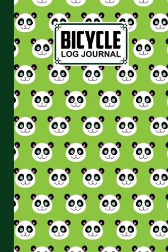 Bicycle Log Journal: Cycling Logbook Cute Panda Cover, Bike Riding, Bicycle Lovers, Log Book To Keep Track Of Daily Biking Training | 120 Pages, Size 6" X 9" | By Veit Weis