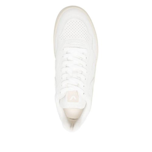 Veja Baskets V-90 En Cuir - Blanc