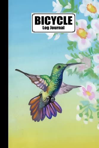 Bicycle Log Journal: Birds Cover Cycling Journal And Training Notebook, Log Rides And Routes And Trails | 120 Pages, Size 6" X 9" | By Antonie Busch