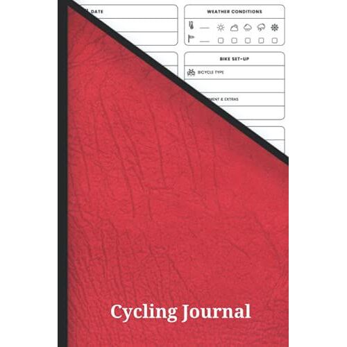 Cycling Journal: Cycling Journal And Training Notebook, Bicycle Log Journal, Cycle Notes, Cycling Journal, Cyclists, Bike Ride, Training, Cycle Tracker, Size 6"X9", 120 Pages ( Volume-1)