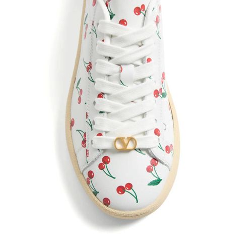 Valentino Garavani Baskets À Imprimé Royco Cheryfic - Blanc