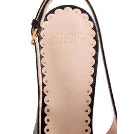 Valentino Garavani Escarpins Bepointy 80 Mm À Bride Arrière - Noir