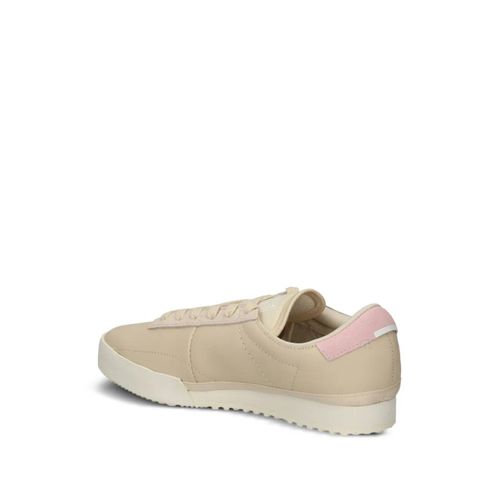 Lacoste Baskets Aura En Cuir - Tons Neutres