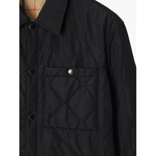 Burberry Veste À Design Réversible - Noir