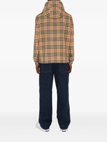 Burberry Veste Réversible À Carreaux - Marron