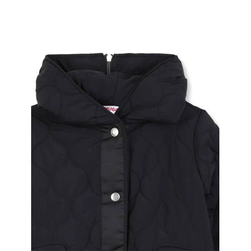 Hugo Kids Parka À Capuche - Noir