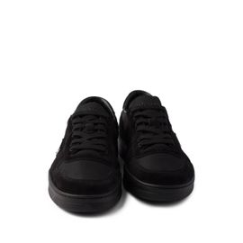 Prada Baskets Downtown À Logo Triangle - Noir