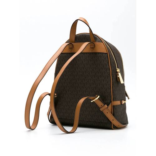 Michael Kors sac à dos Rhea médium à logo imprimé - Marron
