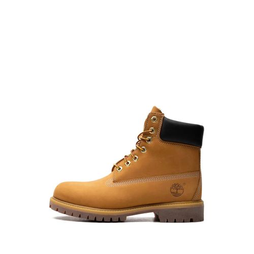 Timberland Bottines En Daim À Empiècements - Orange