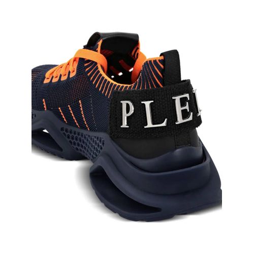 Philipp Plein Baskets Iconic - Bleu
