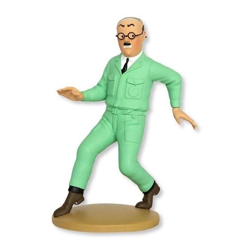 FIGURINE TINTIN N°50 WANG JEN- GHIE SE PRESENTE COLLECTION