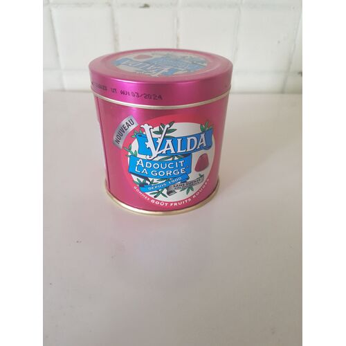 Grande Boite Valda Vide Tres Bon État