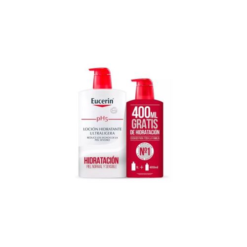 Eucerin Family Pack Lotion Ultra Légère 1000ml + 400ml 