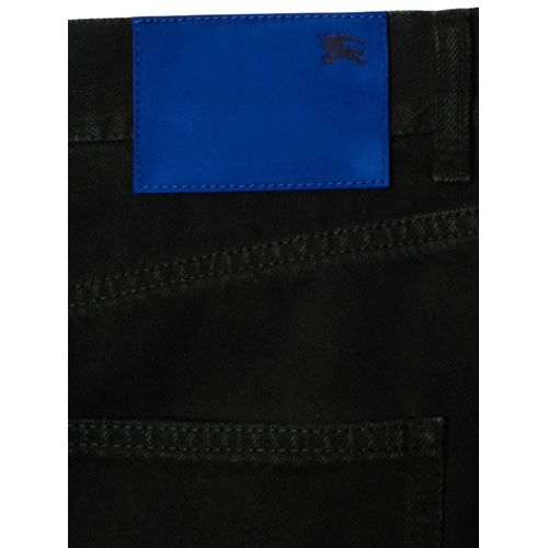Burberry Jean À Coupe Droite - Noir