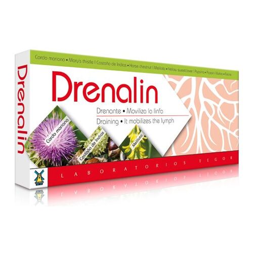 Tegor Drenalin 10 Viales 