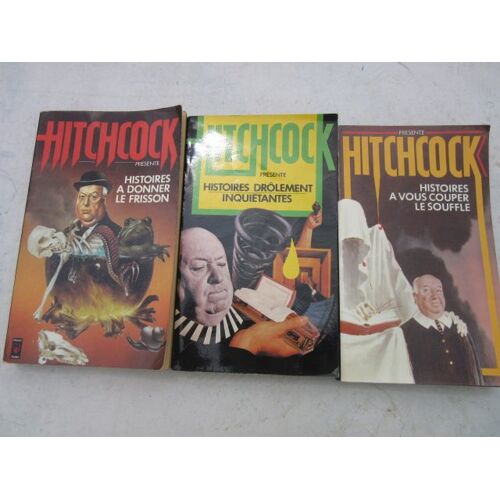 Lot De 3 Livres Hitchcock