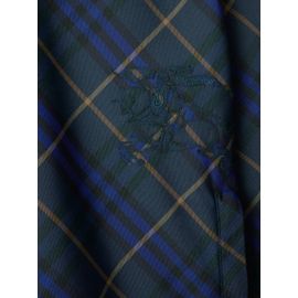 Burberry Veste À Carreaux - Bleu