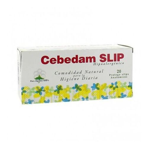 Cebedam Protege Slip Anatómico 20 Unidades Aral 