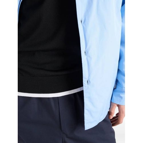 Prada Pull En Maille Intarsia - Noir