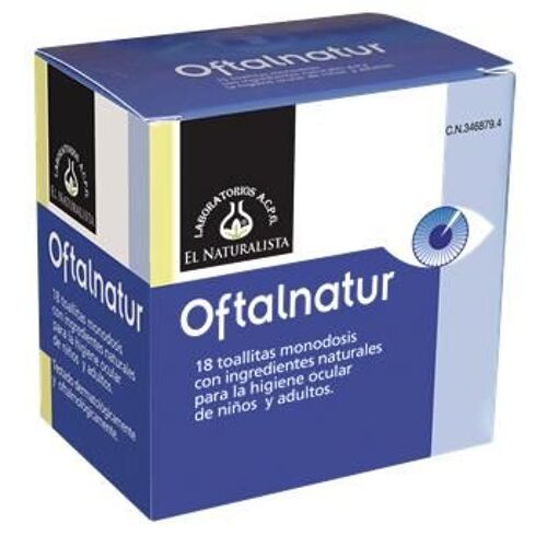 El Natural Oftalnatur Toallitas Oculares 15 Toallitas 