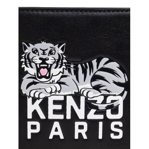 Kenzo portefeuille à motif de tigre - Noir