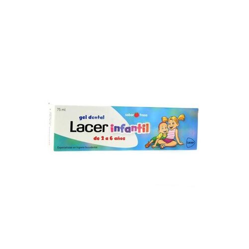Lacer Child Gel Dentaire Enfant Fraise 75ml 