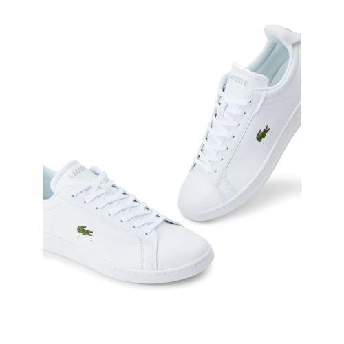 Lacoste Baskets Carnaby Pro Bl En Cuir - Blanc