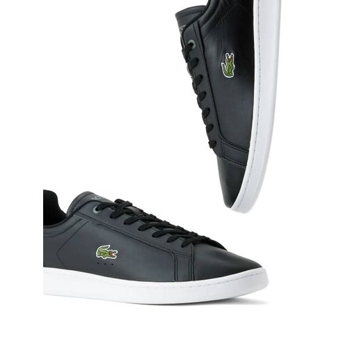 Lacoste Baskets Carnaby Pro Bl En Cuir - Noir
