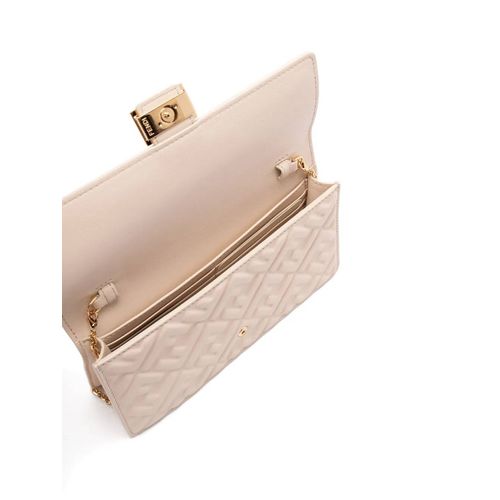 FENDI pochette Wallet On Chain Baguette - Blanc