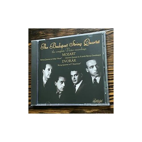 Mozart Et Dvorak Par Le Budapest String Quartet : The Complete Victor Recordings