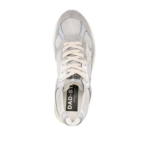 Golden Goose Baskets Dad-Star À Empiècements En Mesh - Gris