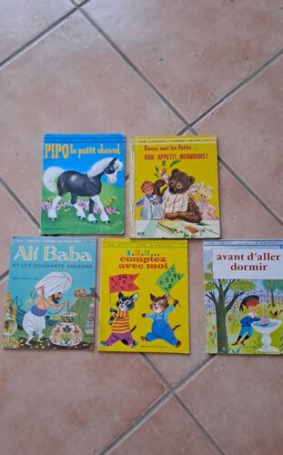Lot De Livres Enfants 1965 À 1972