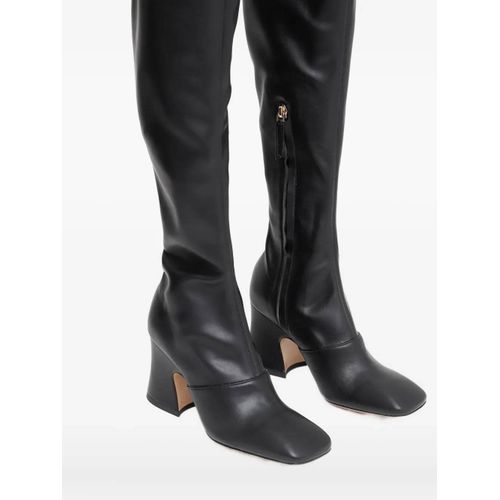 Chloé Cuissardes En Cuir - Noir