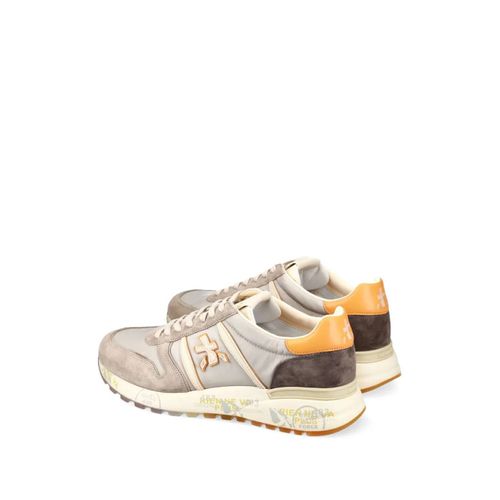 Premiata Baskets Lander 7202 À Lacets - Tons Neutres - 40