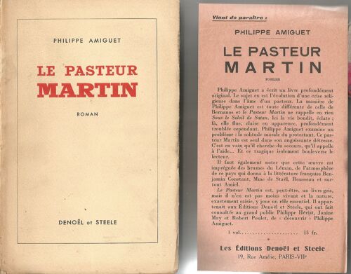 Le Pasteur Martin