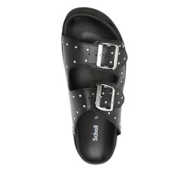 Scholl Sandales Plateforme Beatriz 40 Mm À Double Boucle - Noir