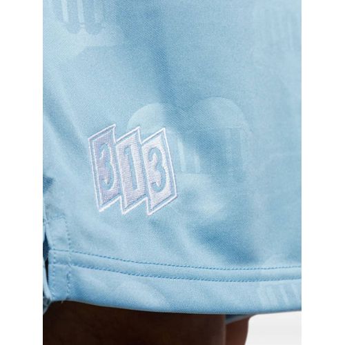 Carhartt Wip Short À Logo Brodé - Bleu