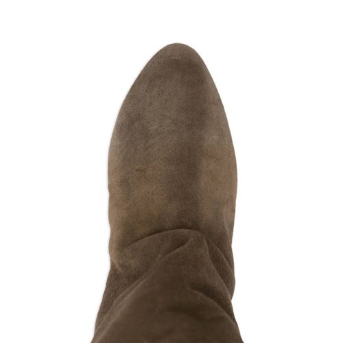 Isabel Marant Bottines Elita 60 Mm En Daim - Vert