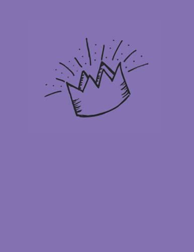 Light Purpel Sketchbook....: /Paperback For Writing, Notes, Or Doodling - Empty Travel Journal - Light Purpel Cover - Best Gifts For Age ... - 8.5x11 Inch. (Crown Of Kings Drawing ....)