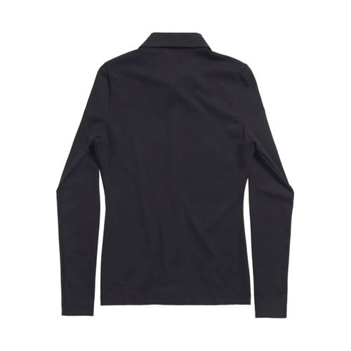 Balenciaga Chemise En Jersey Stretch - Noir