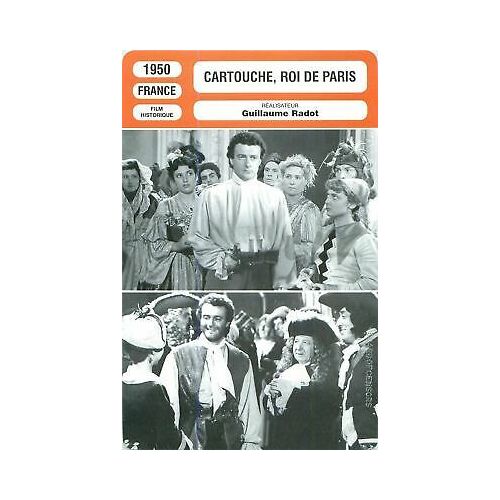 Fiche Monsieur Cinema Cartouche, Roi De Paris