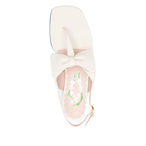 Valentino Garavani Sandales À Détail De Noeud - Tons Neutres