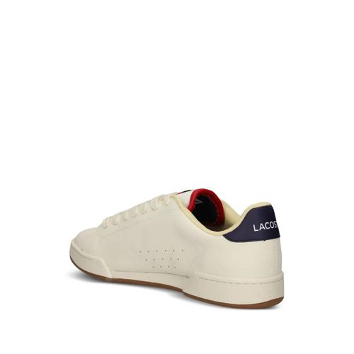 Lacoste Baskets Carnaby En Cuir - Blanc