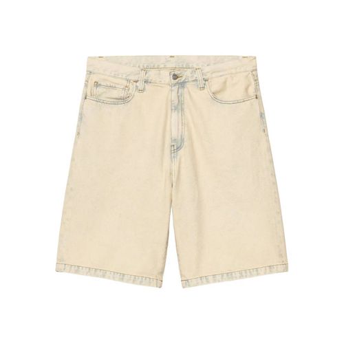 Carhartt Wip Short En Jean - Tons Neutres