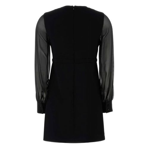 Max Mara Robe Ritmo À Coupe Courte - Noir