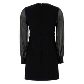 Max Mara Robe Ritmo À Coupe Courte - Noir