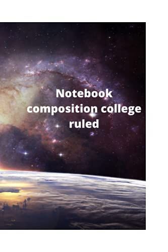 Notebook Notebook Composition College Ruled: Notebook,My Notebook ,For(Writing, Work,School College),Adults And Kids.